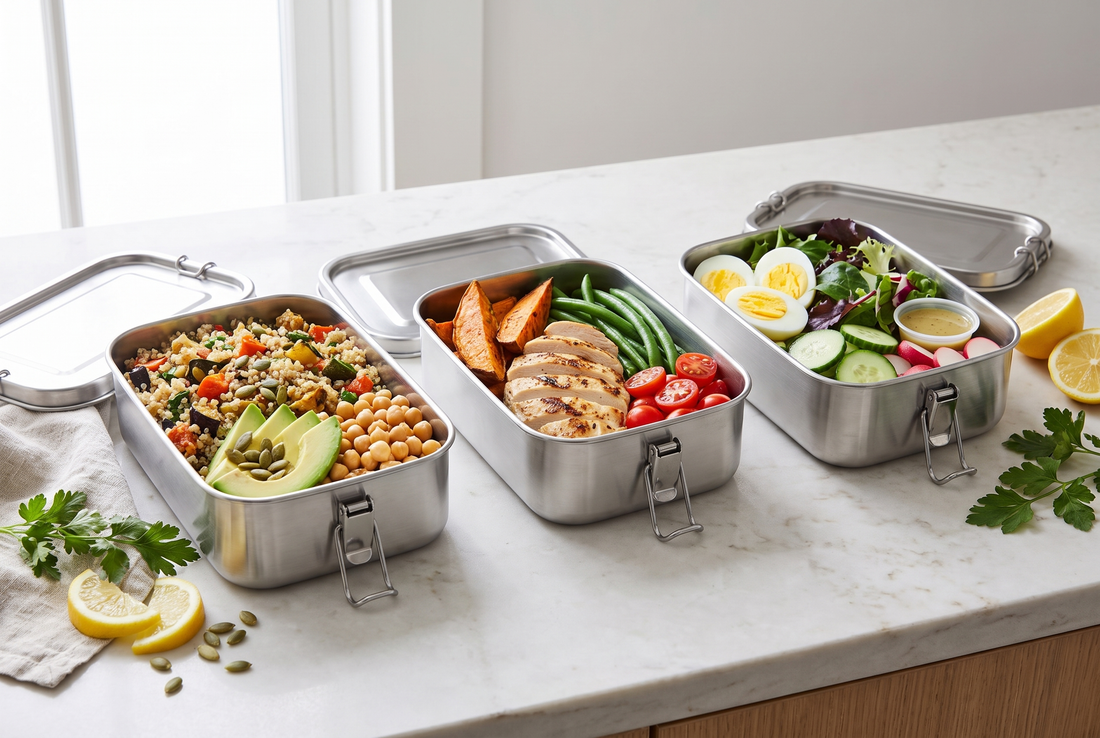 Meal prep voor je lunch: een week vooruit, gebalanceerd en gevarieerd