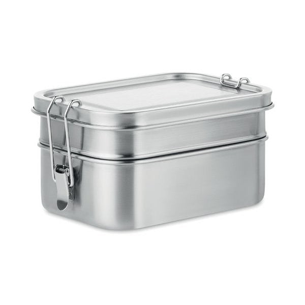 Dubbele RVS lunchbox 1200 ml