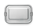 Blanco RVS lunchbox deksel - personalisatie-ondergrond voor volwassenen